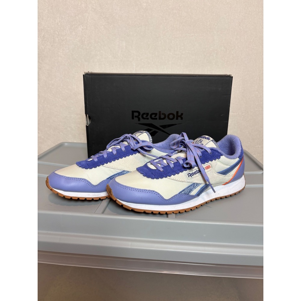 Reebok x Anthropologie Classic AZ Sneakers periwinkle with box Womens 8.5